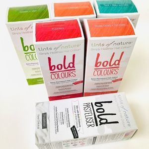 Tints of Nature Bold Colours Semi-Permanent Hair Colour Playset of 6